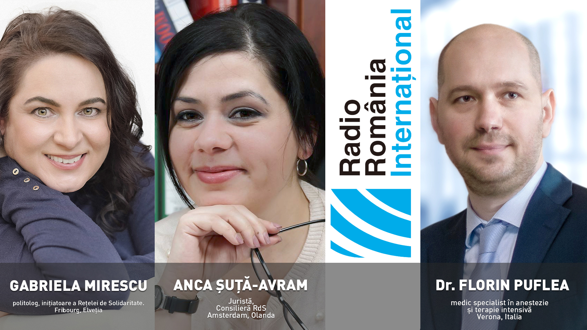Rețeaua de Solidaritate la Radio România Internațional în cadrul emisiunii Asociații Românești din lume