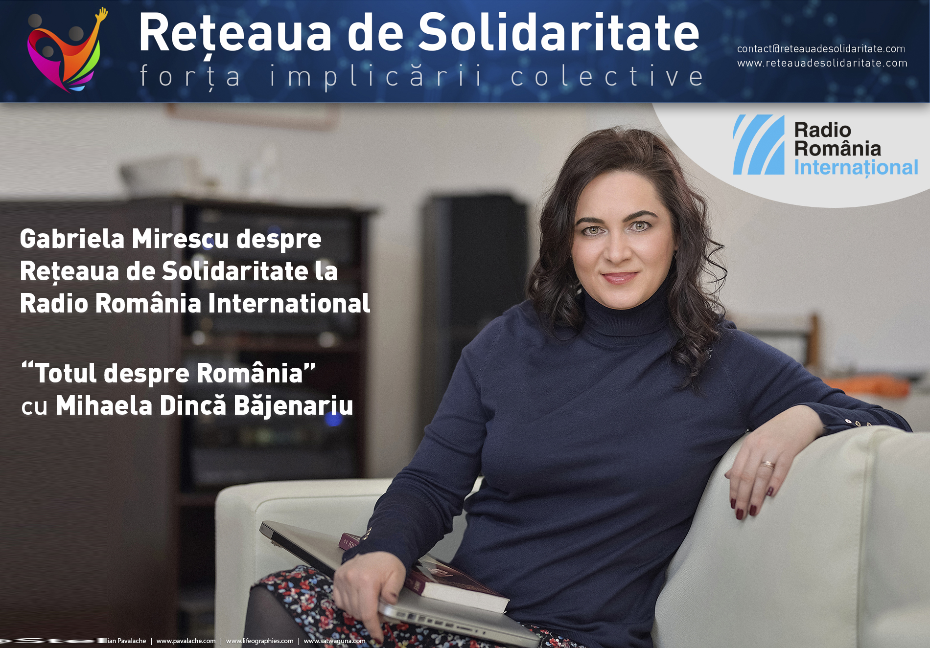 Gabriela Mirescu despre Rețeaua de Solidaritate la Radio România International